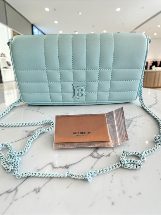 Burberry Handbags - Burberry Lola Quilted Crossbody Bag
